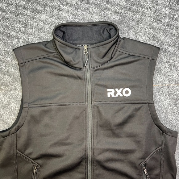 The North Face Ridgewell FZ Vest Men's Large Black Full Zip RXO Logo Brand NEW - Picture 5 of 10